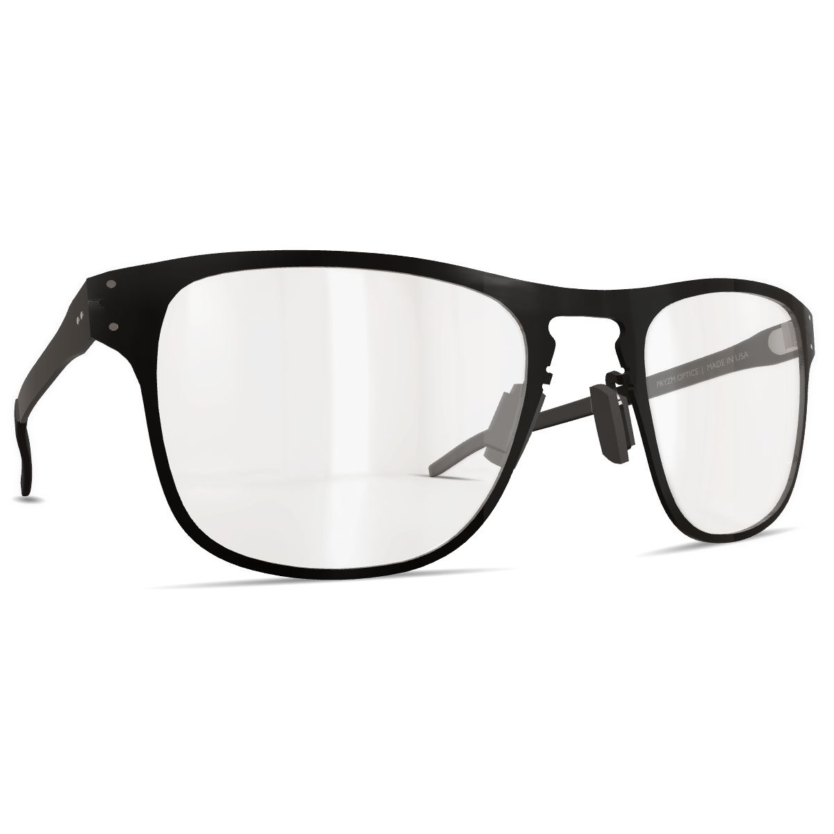 Front view of Stride titanium frame